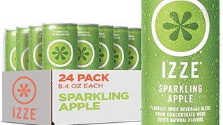Izze Sparkling Juice, Apple, Multi, 8.4 Fl Oz (Pack of...