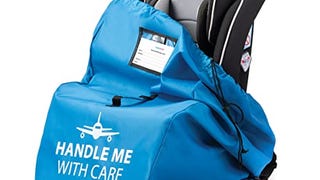Car Seat Travel Bag for Airplane. Bonus E-Book. Safe & Secure....