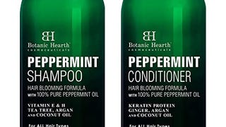 BOTANIC HEARTH Peppermint Oil Shampoo and Conditioner Set...