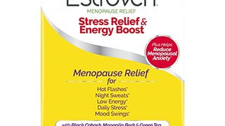 Estroven Stress Relief & Energy Boost for Menopause Relief,...