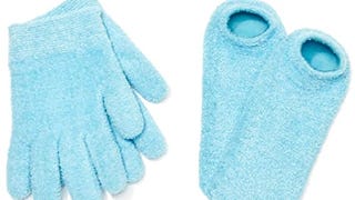 NatraCure Moisturizing Gel Booties and Gloves Set - (for...