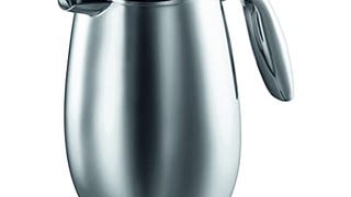 Bodum Columbia Thermal French Press Coffee Maker, Stainless...