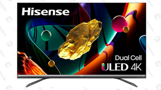 75" Hisense Dual Cell 4K TV
