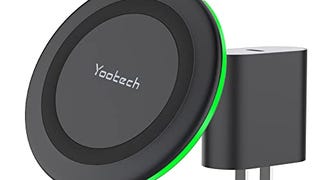 yootech Wireless Charger, 10W Max Wireless Charging Pad...