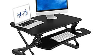 FlexiSpot Standing Desk Converter 35 Inch Stand up Desk...