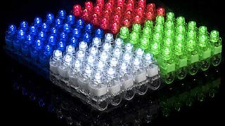 PartySticks Light Up Rings LED Finger Lights - 100pk Bulk...