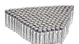 Amazon Basics 300 Pack AAA Industrial Alkaline Batteries,...