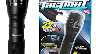 Taclight Flashlight by Bell+Howell 5.4" LED Tactical Handheld...