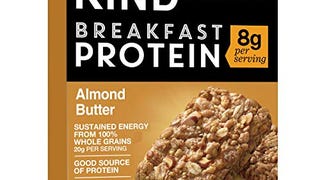 KIND Breakfast Protein Bars, Almond Butter, Gluten Free,...