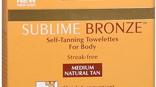 L'Oreal Paris Skincare Sublime Bronze Self-Tanning Towelettes,...