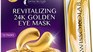 Under Eye Patches For Puffy Eyes 24k Gold Eye Mask For...