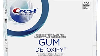 Crest Toothpaste Gum Detoxify Deep Clean, 4.1oz (Pack of...