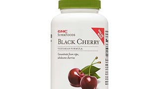 GNC SuperFoods Black Cherry, 240 Capsules, Natural Source...