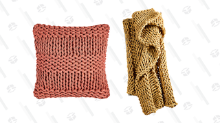 Oake Chunky Knit Throws & Decorative Pillows