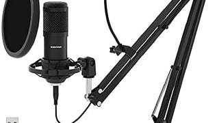 USB Streaming Podcast PC Microphone, SUDOTACK Professional...