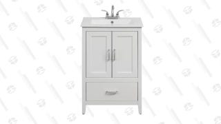 Ellerbe 24" Single Bathroom Vanity Set