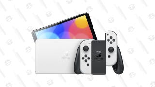 Nintendo Switch OLED  w/ White Joy-Con