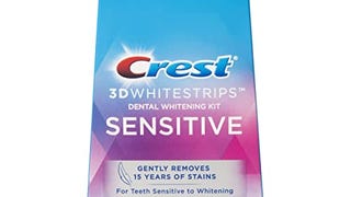 Crest 3D Whitestrips for Sensitive Teeth, Teeth Whitening...