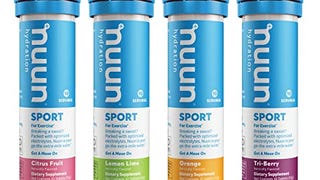 Nuun Sport: Electrolyte Drink Tablets, Citrus Berry Mixed...