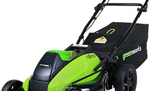 Greenworks 40V 19inch Cordless Lawn Mower, Battery Not...