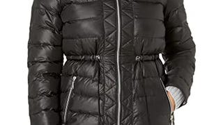 Kenneth Cole Women's Lightweight Packable Jacket with Cinch...