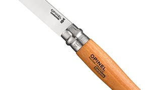 Opinel No.09 Carbon Steel Folding Pocket Knife with Beechwood...