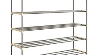 Shoe Rack with 5 Shelves-Five Tiers for 30 Pairs-For Bedroom,...