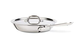 All-Clad D3 3-Ply Stainless Steel Fry Pan with Lid 10 Inch...