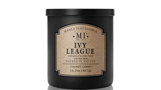 Manly Indulgence Ivy League Jar Candle 16.5 oz - - White...