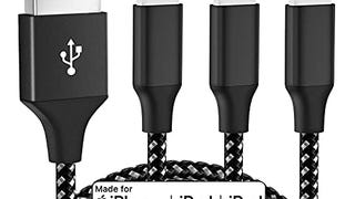 iPhone Charger,3 Pack 10FT Bkayp [Apple MFi Certified] Lightning...