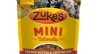 Zuke’s Mini Naturals Soft Dog Treats for Training, Soft...