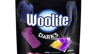 Woolite Darks Pacs, Laundry Detergent Pacs, 30 Count, for...