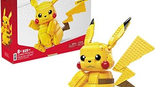 Mega Construx Pokémon Jumbo Pikachu Construction Set with...
