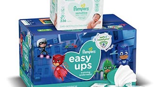 Pampers Easy Ups Training Pants Boys and Girls, Size 4...