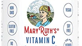 Vegan Vitamin C Gummies by MaryRuth's | 2 Month Supply...