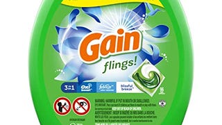 Gain flings! Laundry Detergent Soap Pods, High Efficiency...