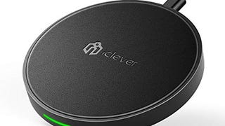 iClever Fast Wireless Charger Qi Certified Wireless Charging...