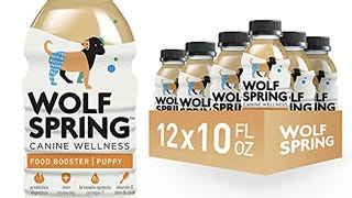Wolf Spring All Natural Dog Food Booster Supplement, Food...