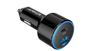 USB C Car Charger, Anker 49.5W PowerDrive Speed+ 2 Car...