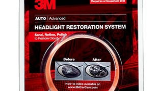 3M Headlight Lens Restoration System, 39008, 1