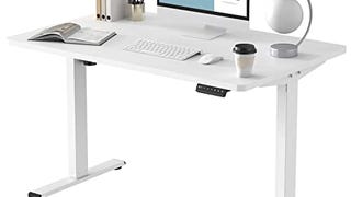 FLEXISPOT EN1 Essential Electric White Stand Up Desk Workstation...