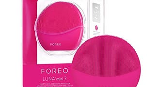 FOREO LUNA Mini 3 Silicone Face Cleansing Brush, All Skin...