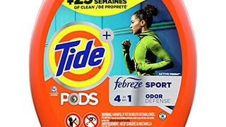 Tide PODS 4 in 1 Febreze Sport Odor Defense, Laundry Detergent...