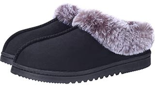 UBXRIN Womens Fuzzy Memory Foam Slippers Boots Cozy Faux...