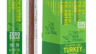 The New Primal Cilantro Lime Turkey Stick - (20 Pack) 1...