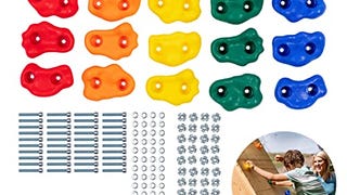 Squirrel Products 20 Extra Large Deluxe Rock Climbing Holds...
