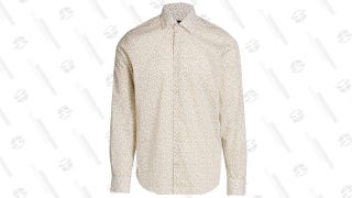 Saks COLLECTION Men's Micro Bloom Buttondown Shirt