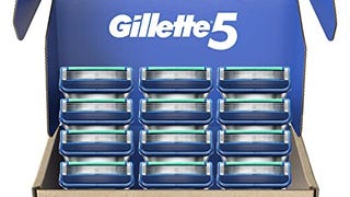 Gillette5 Mens Razor Blade Refills, 12 Count, Lubrastrip...