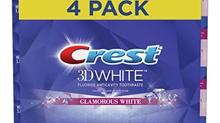 Crest Toothpaste 3D Glamorous White, Mint, (Packaging May...