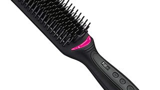 REVLON Hair Straightening Heated Styling Brush, 4-1/2...